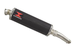 BWE Slip-On Carbon Ovaal 400mm voor GSR 750 2011 2012 2013 2014 2015 2016