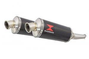 BWE Slip-On Carbon Ovaal 300mm voor VTR1000F (SC36) Firestorm / Superhawk FV